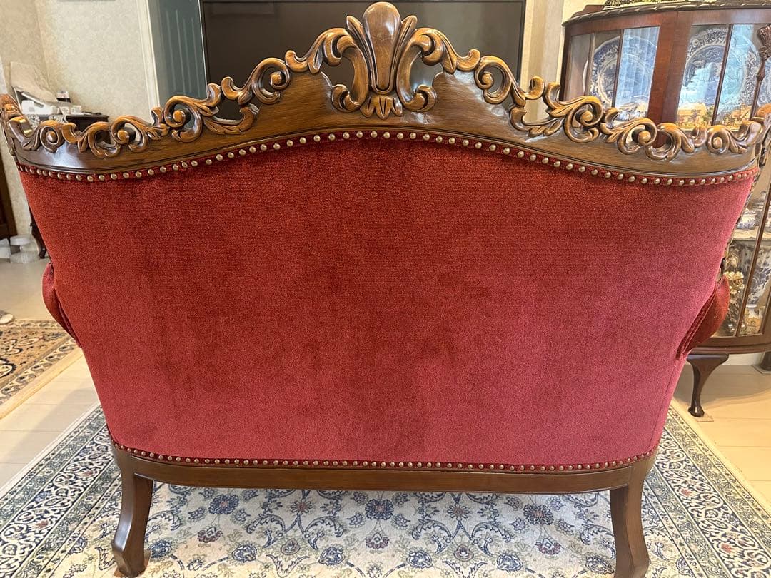 vivi &coco アンティーク ソファー 2人掛け 美品