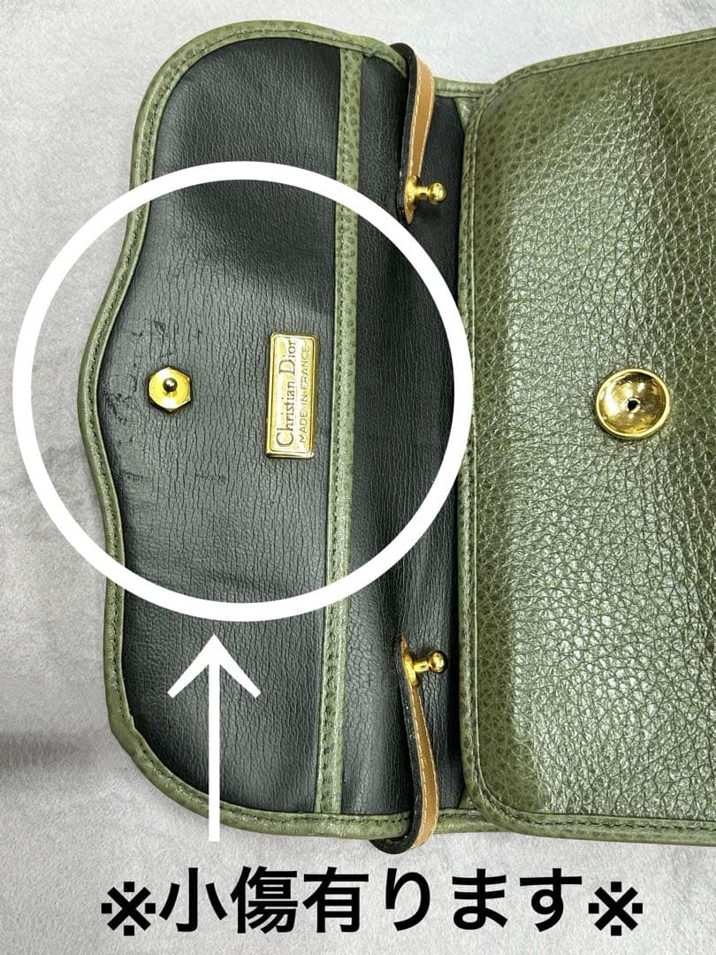✨本物✨クリスチャンディオール CDロゴ レザー ハンドバッグ ミニトートバッグ