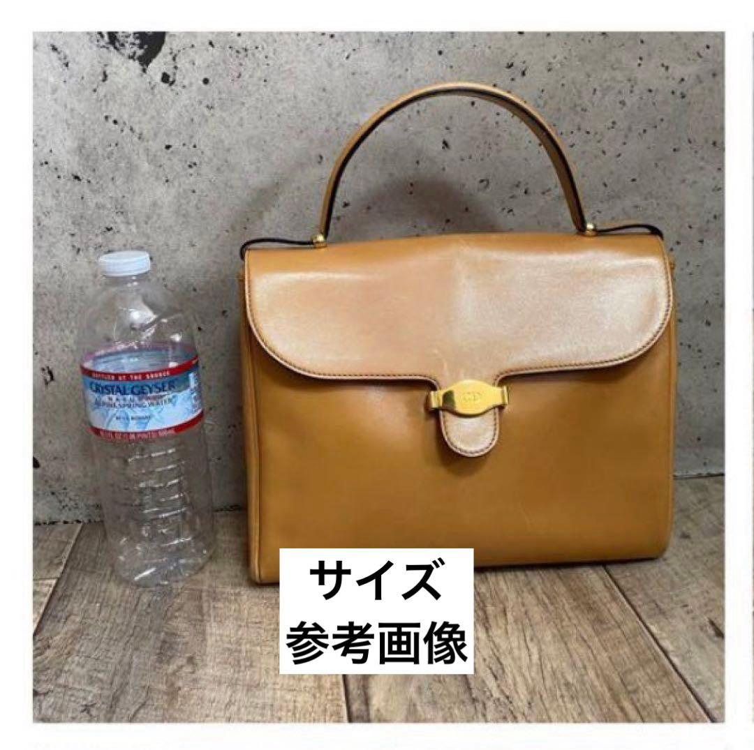 ✨本物✨クリスチャンディオール CDロゴ レザー ハンドバッグ ミニトートバッグ