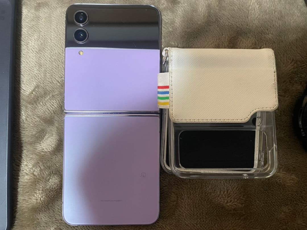 Samsung Galaxy Z Flip4 パープル 本体　セット