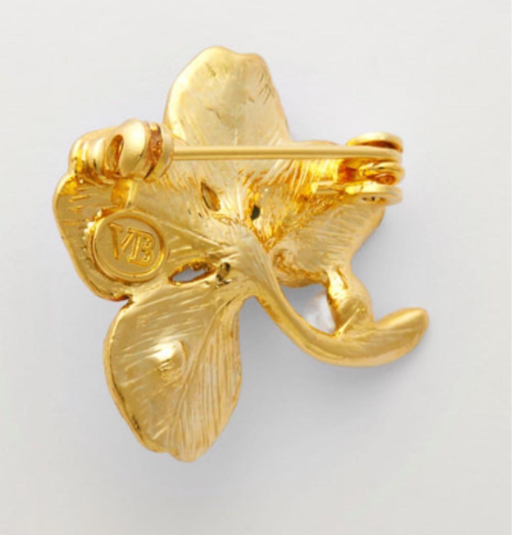 美品　VENDOME boutique クローバー テントウムシ ブローチ