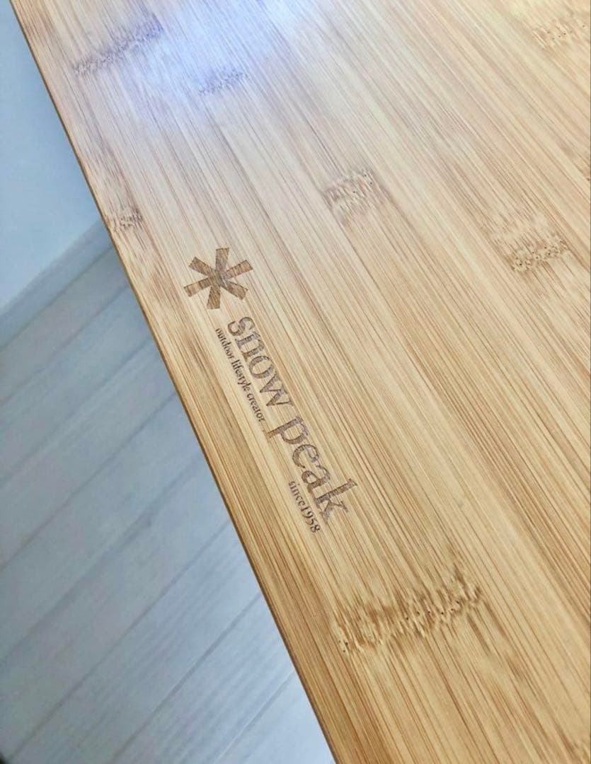 スノーピーク ワンアクションテーブルロング竹 (LV-015TR)