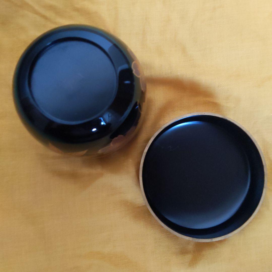 【hachi　】　茶入　四代・上田直方作　仕履付　＆　大棗　西條一斉作