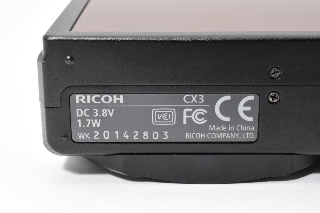 リコー　RICOH CX3 ≪安心の動作確認済品≫