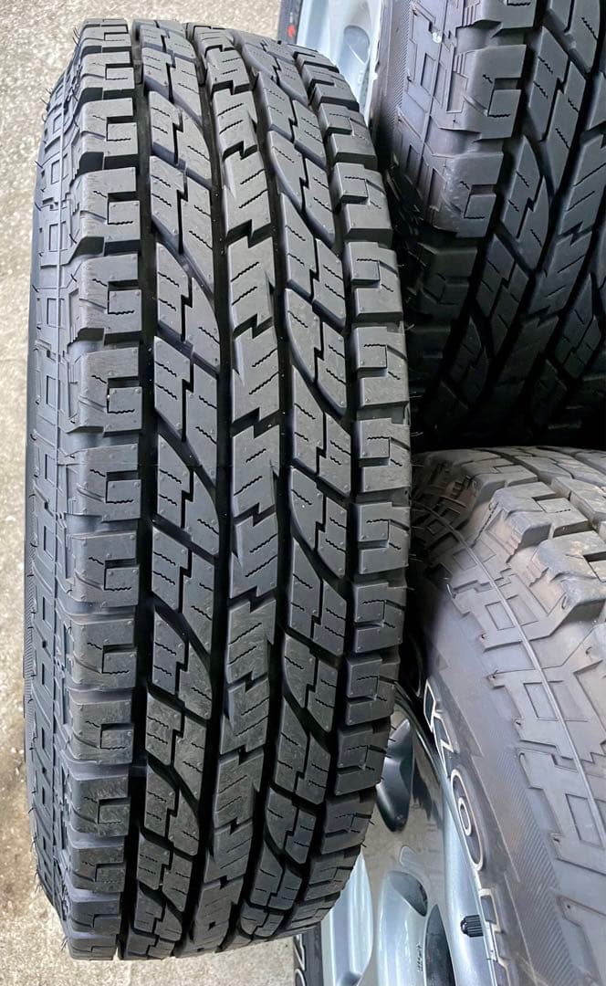 5本 ブラッドレーV ヨコハマ ジオランダー G015 A/T 16ランクル