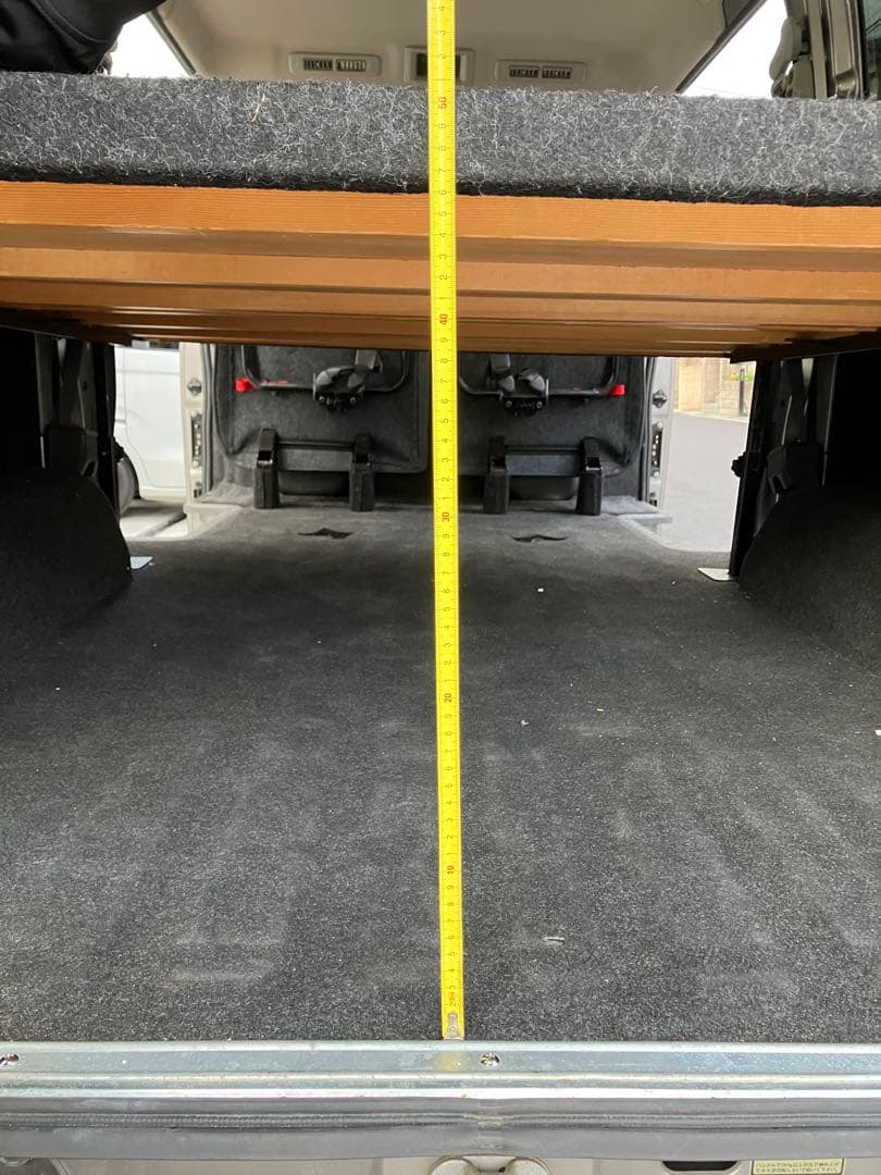 NV350キャラバン　ベッドキット　スチール製 高さ調整可能