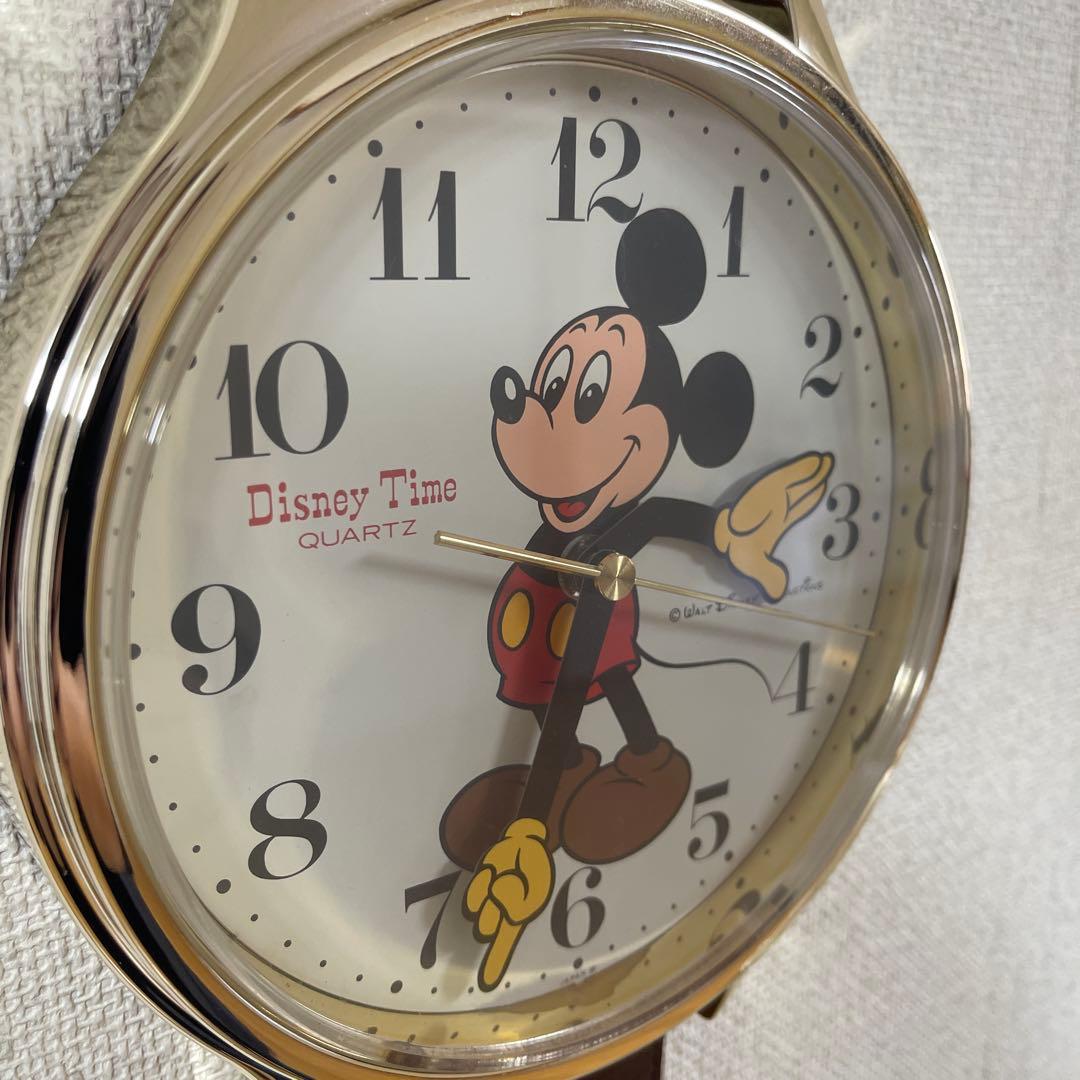 【美品】ディズニー ミッキーマウス 掛時計