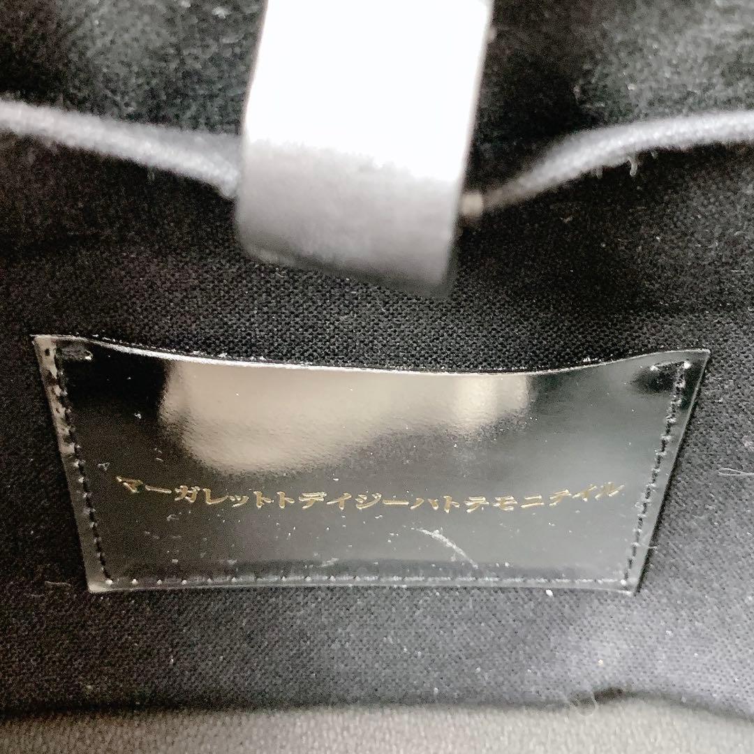 極美品 ebagos カーフハンドバッグ M カーフレザー紅籐BLACKエバゴス