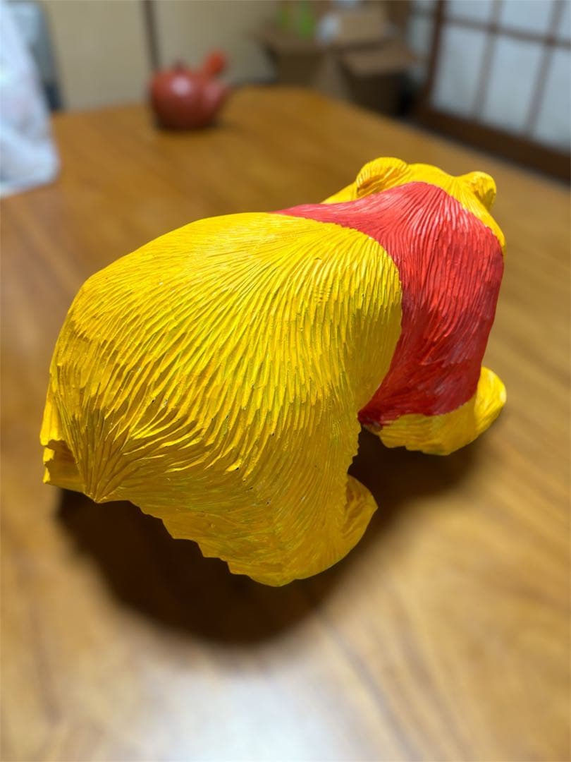 木彫り　熊　カスタム　ヒグマ　北海道　ペイント　オリジナル　クマノミ