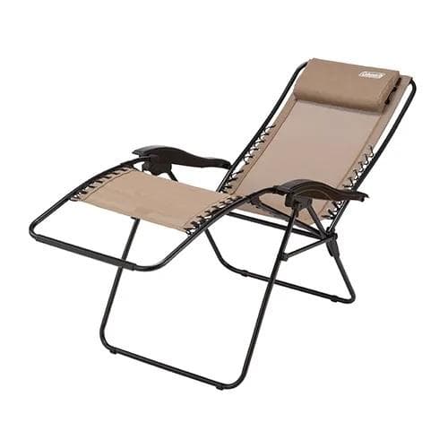 新品未使用　Coleman リクライニングチェア ベージュ