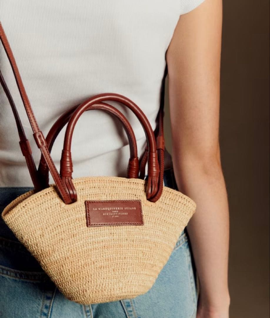 【正規品】sezane セザンヌ　カゴバッグ　ミニ　パニエ　ラフィア