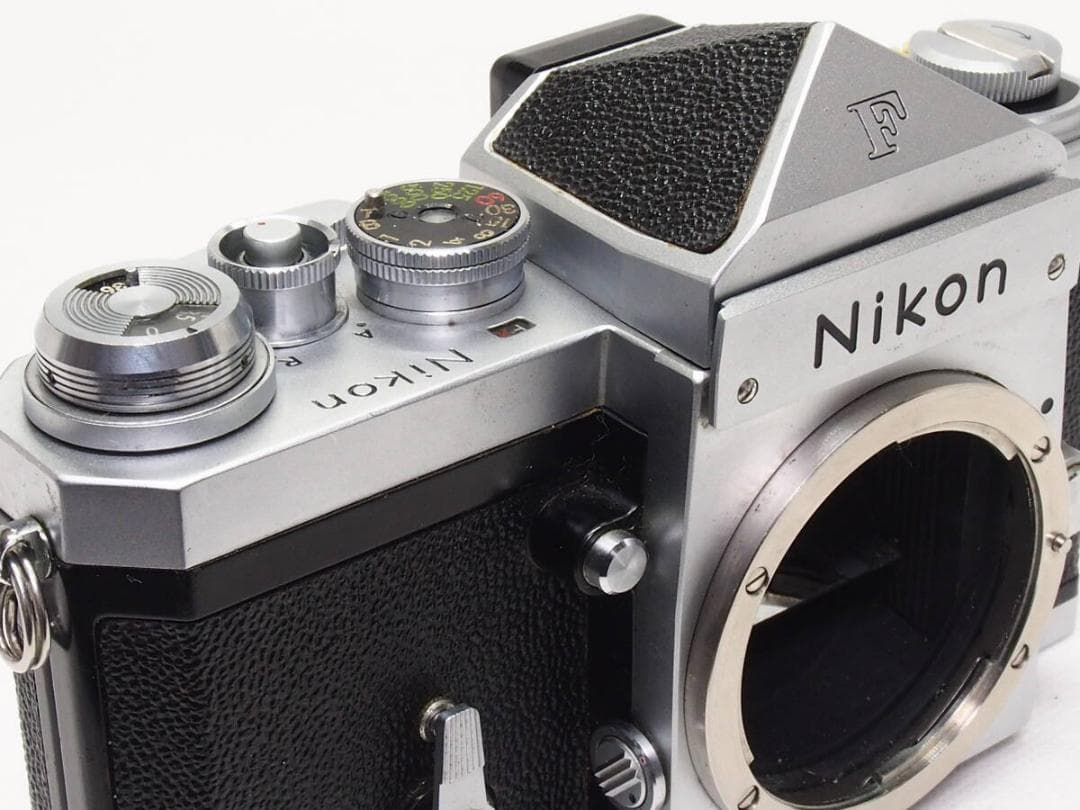 ニコン Nikon F アイレベル ボディ シルバー 《 動作良好 694万番台