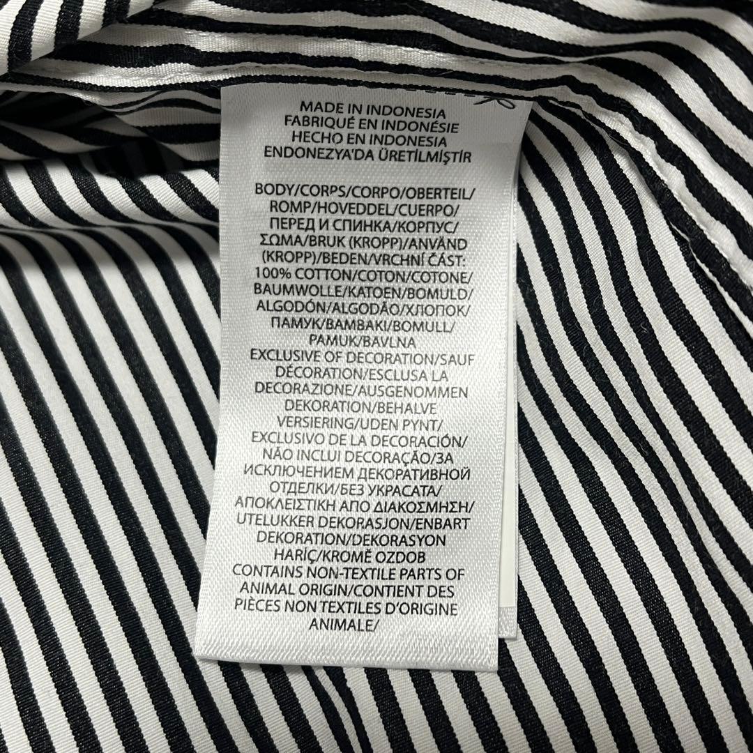 未使用級　ポロラルフローレン　最現行　長袖シャツ　ストライプ　ポニー　6 XL