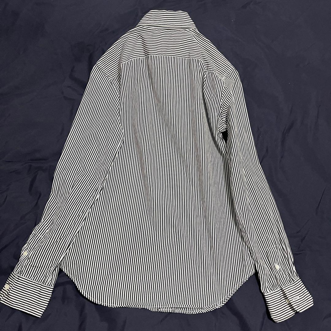 未使用級　ポロラルフローレン　最現行　長袖シャツ　ストライプ　ポニー　6 XL