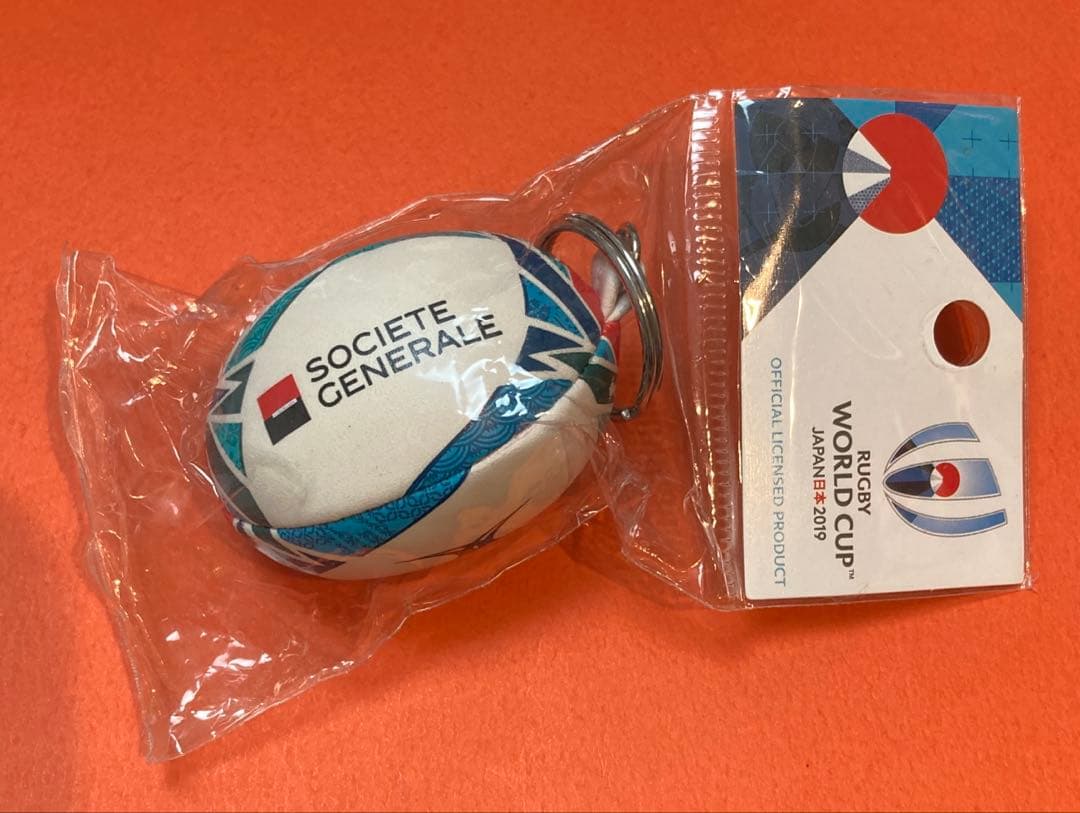 ラグビーW杯ジャパン2019大会関係者用バッグ　カンタベリー製新品&キーホルダー