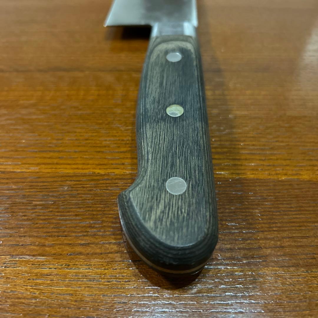 牛刀包丁 兼松作 全長40,5cm刃27cm重約255g厚約2mm ★送料無料