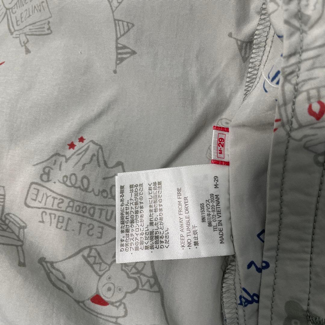 新品タグ付ミキハウス・ダブルb★アメコミ風ウインドブレーカー80定価15,400