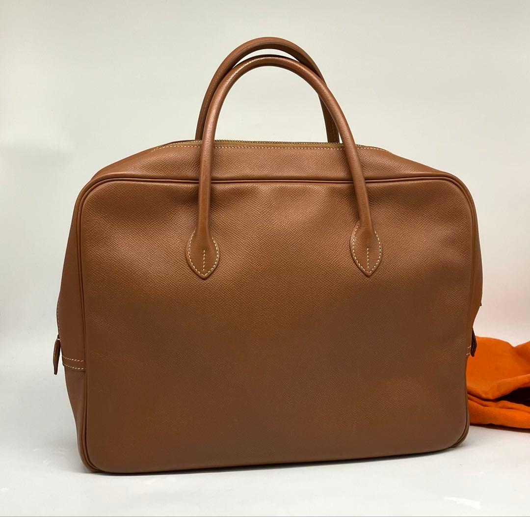 ⭐️ 極美品 エルメス エッフェル ブリーフ ビジネスバッグ ブラウン クシュベル