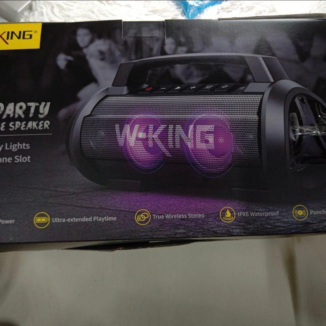 外箱付き　Q3037　W-KING D10 Bluetoothスピーカー