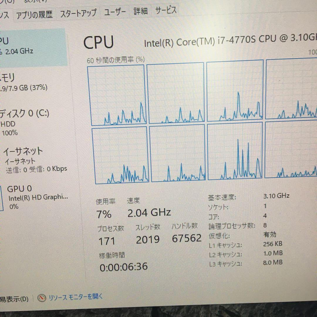 Windowsデスクトップ DELL OPTIPLEX 7020(Core i7)