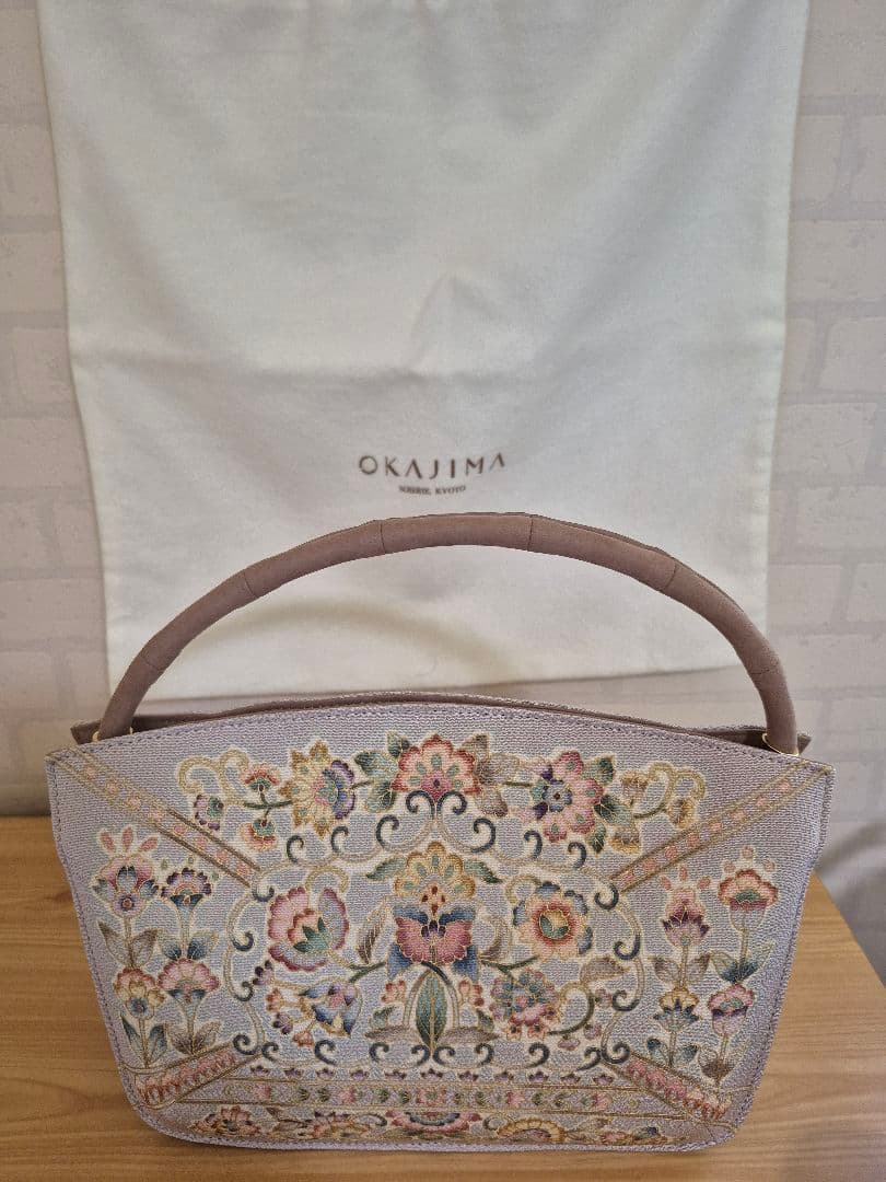 岡重 OKAJIMA ハンドバッグ 和バック ブランドバッグ 着物