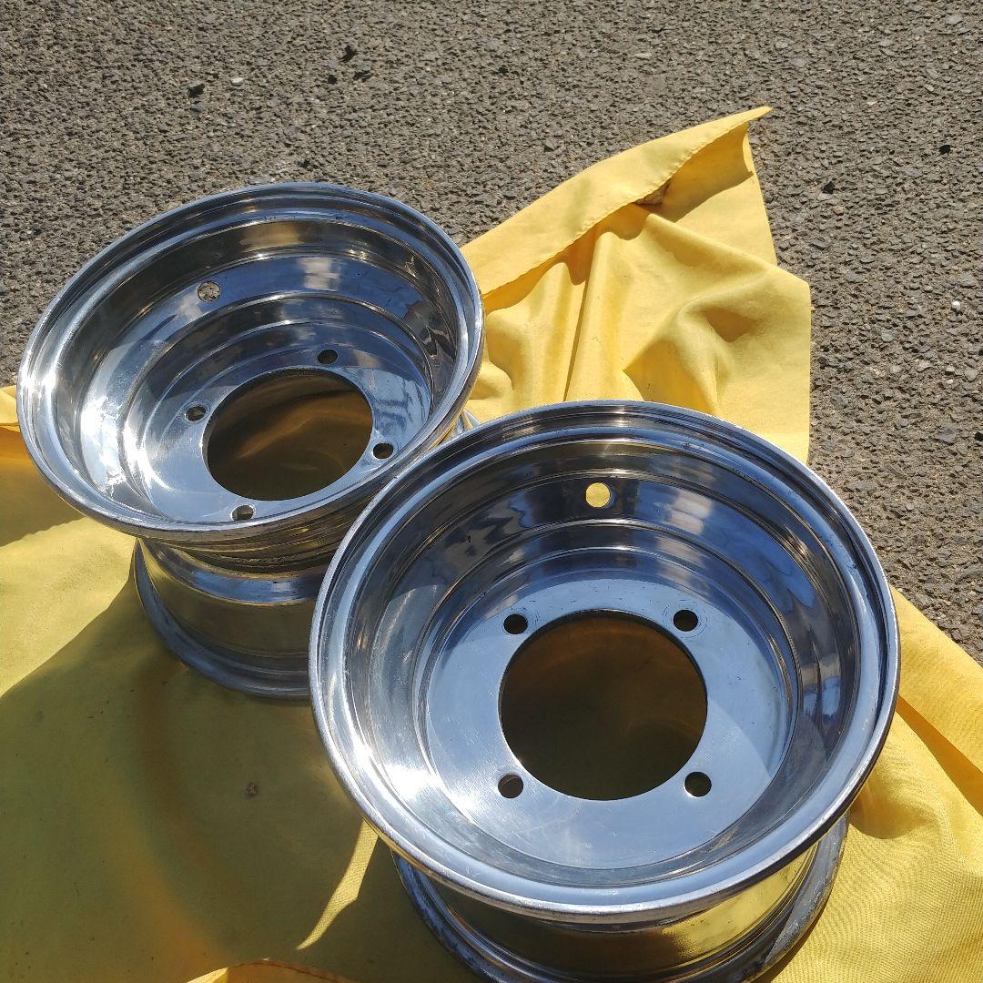 ✨送料込!!✨ジャイロ全般✨ATV バギー 軽量アルミホイール✨２本 8-7J✨