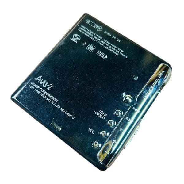 SHARP アウビィ MD-DS55-S 1ビットポータブルMDプレーヤー