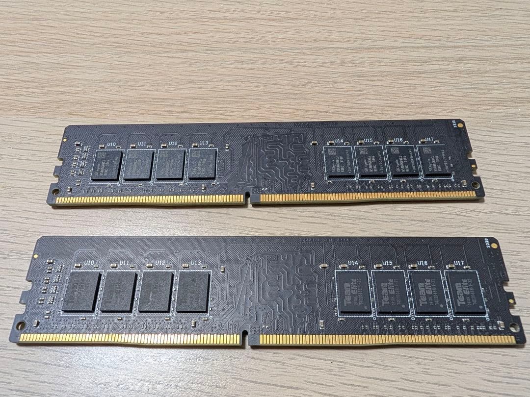 Team デスクトップ用メモリー DDR4 32GB x 2枚