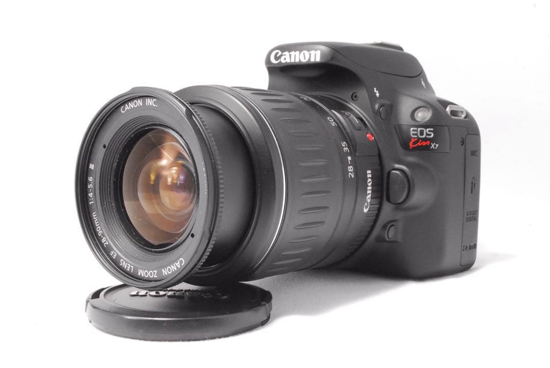 超軽量✨高画質✨Canon Kiss X7✨Wレンズ✨デジタル一眼レフ✨