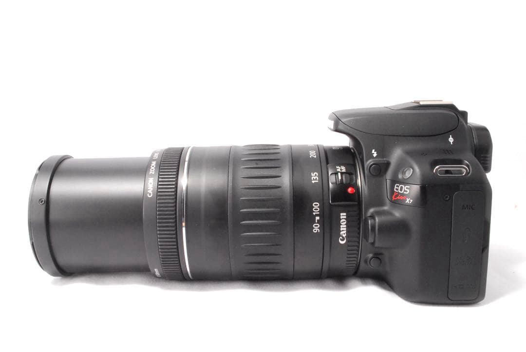超軽量✨高画質✨Canon Kiss X7✨Wレンズ✨デジタル一眼レフ✨