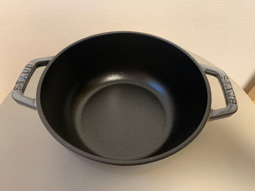 STAUB Wa-NABE ストウブ ワナベ グレー S 16cm 未使用