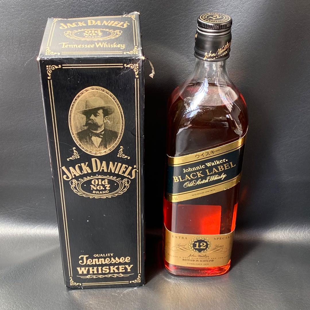 ◆古酒　ジョニーウォーカー１２年　スコッチウイスキーブラックラベル　３セット