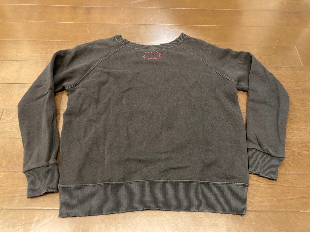 美品☆R.H. VINTAGEロンハーマン☆ミッキーマウス☆スウェット☆ブラック