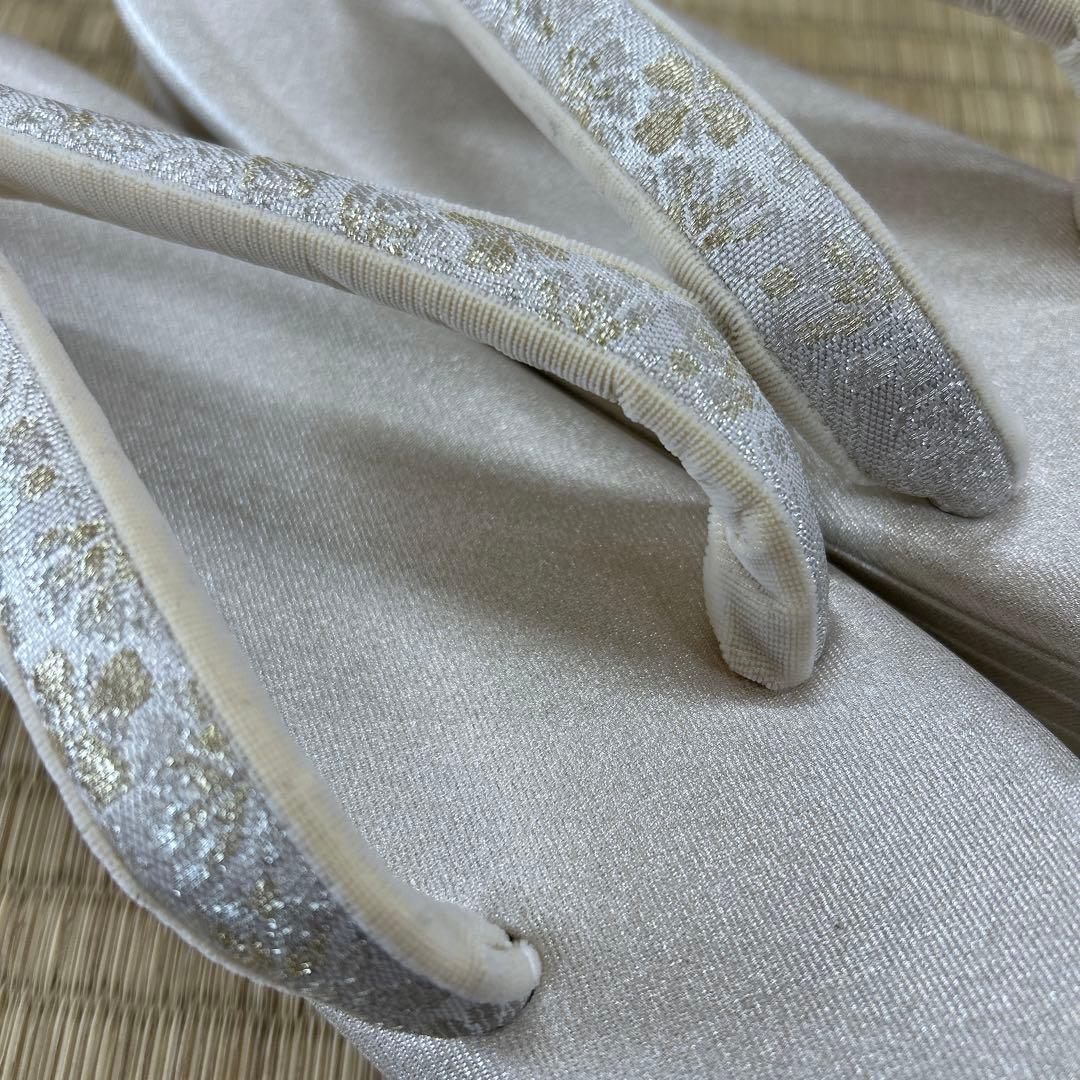 紗織謹製　草履バッグセットL size