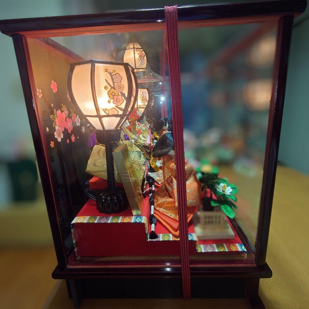 おひなさま　芥子親王柳官女　ケース入り