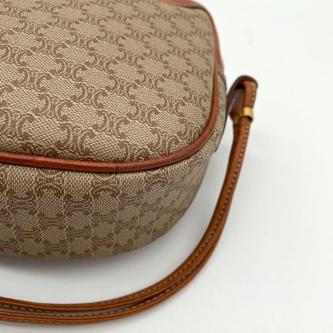 【美品】オールドセリーヌ　ショルダーバッグ　マカダム　ヴィンテージ　トリオンフ