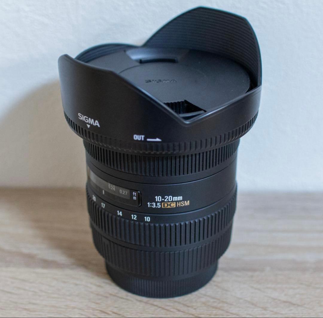 SIGMA 10-20mm F3.5 EX DC HSM ソニー α Aマウント