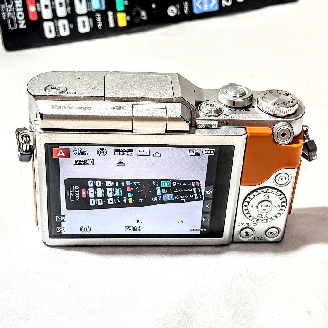 LUMIX DC-GF9 4K ミラーレスカメラ オレンジ　Wレンズ付き