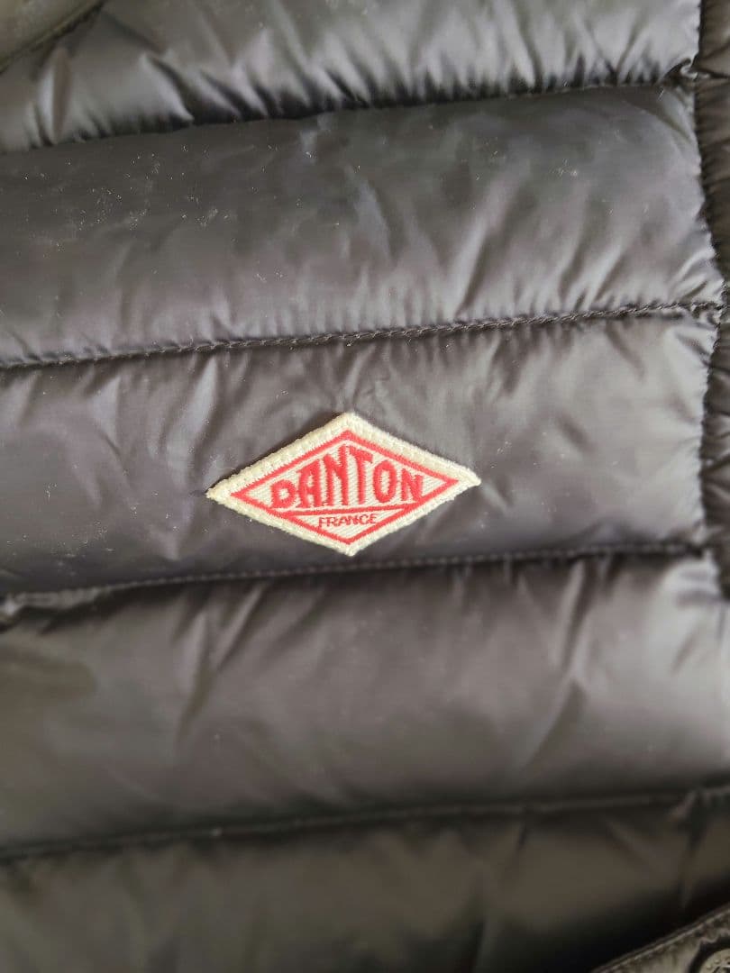 DANTON　インナーダウンベスト　サイズ40　ブラック