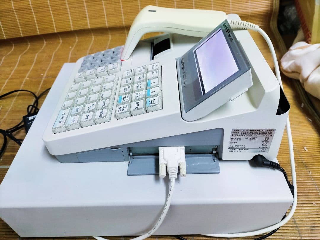 シャープレジスターXE-A280BT　PC連携　スキャナ付き　061553