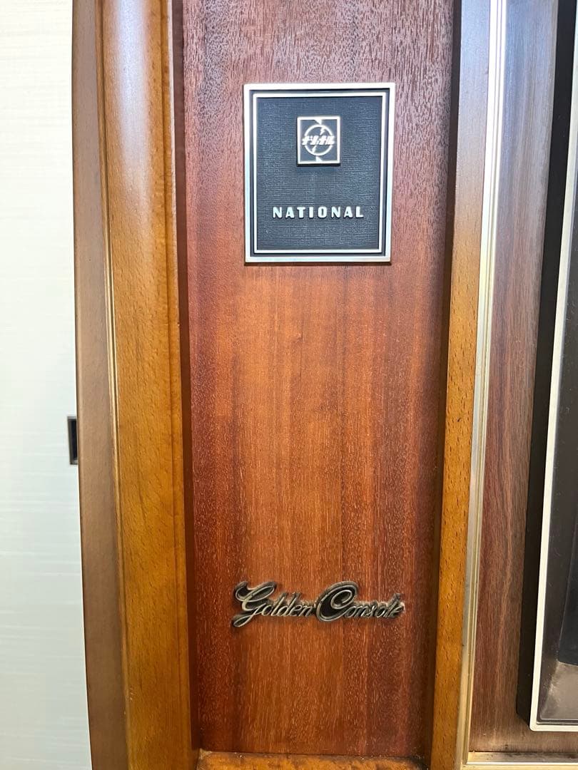 [送料無料　希少品] ナショナル　高級家具テレビ　TC-96W