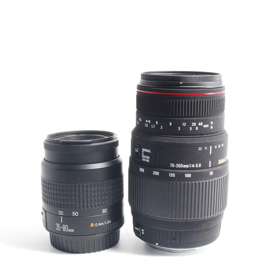 Canon Kiss X7✨一眼レフカメラ　スマホ転送 ダブルレンズ 初心者