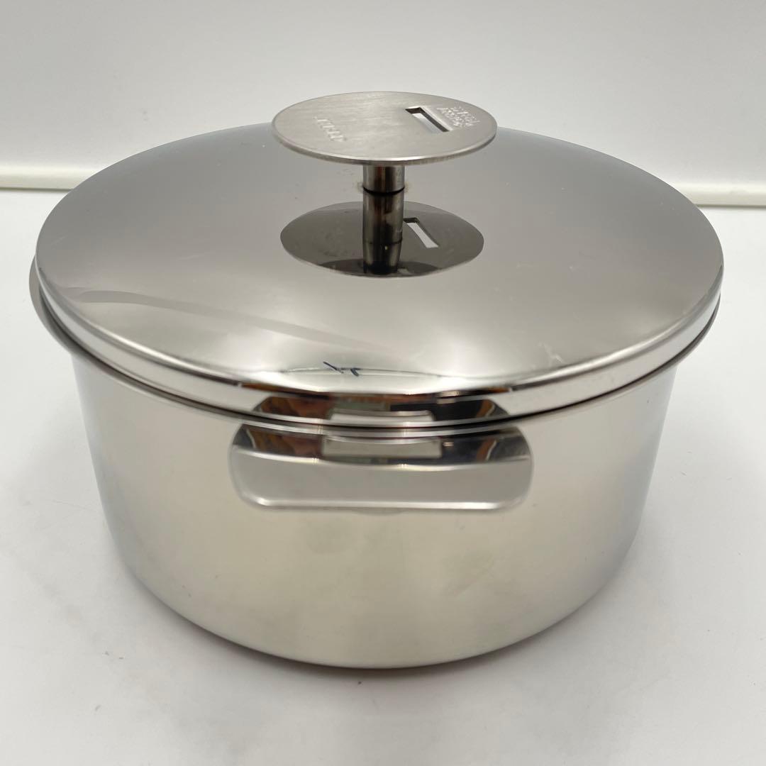 CRISTEL クリステル グラフィット 深鍋 18cm 蓋付き IH対応