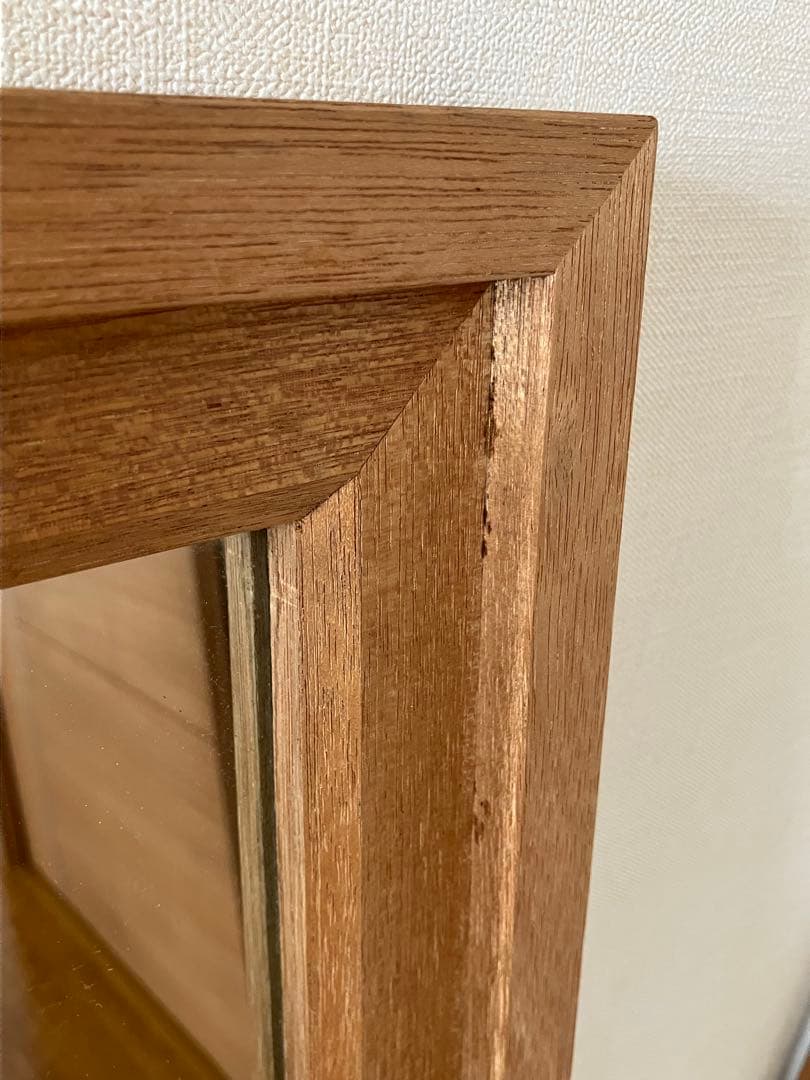 木製　鏡　立て掛け　ウォールミラー　姿見　大型