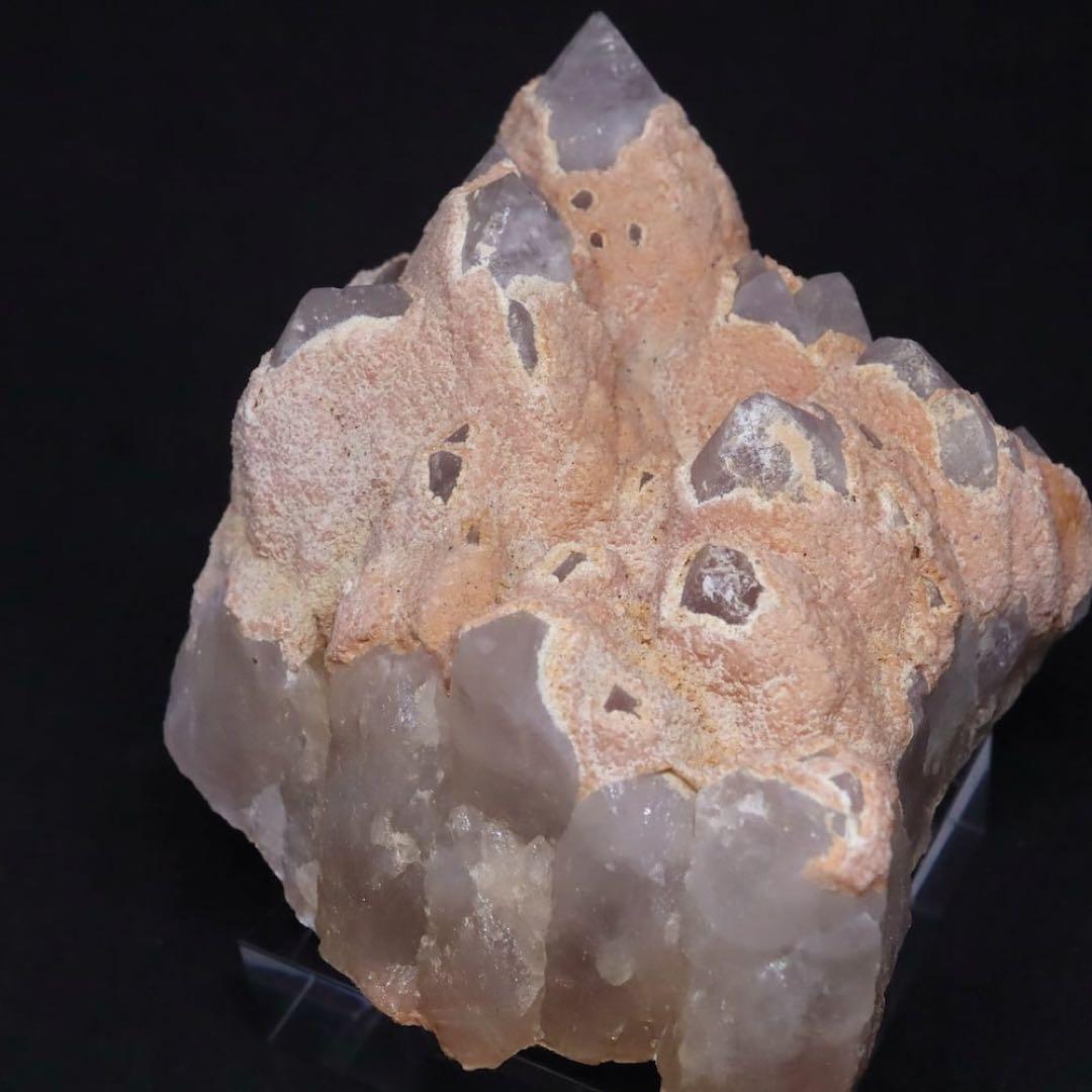 ロードクロサイト in クォーツ 菱マンガン鉱 308.3g RDCT046