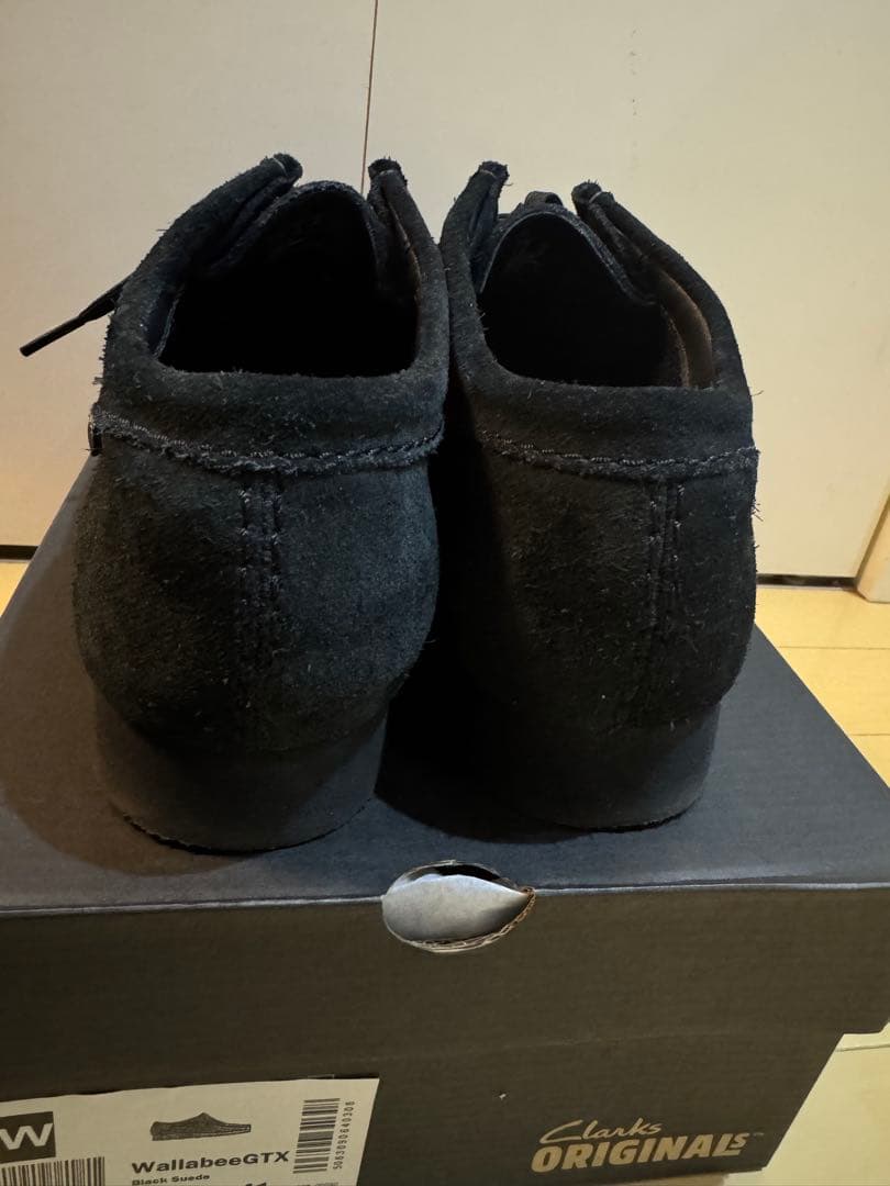 Clarks Wallabee GTX ブラック　UK7 25cm