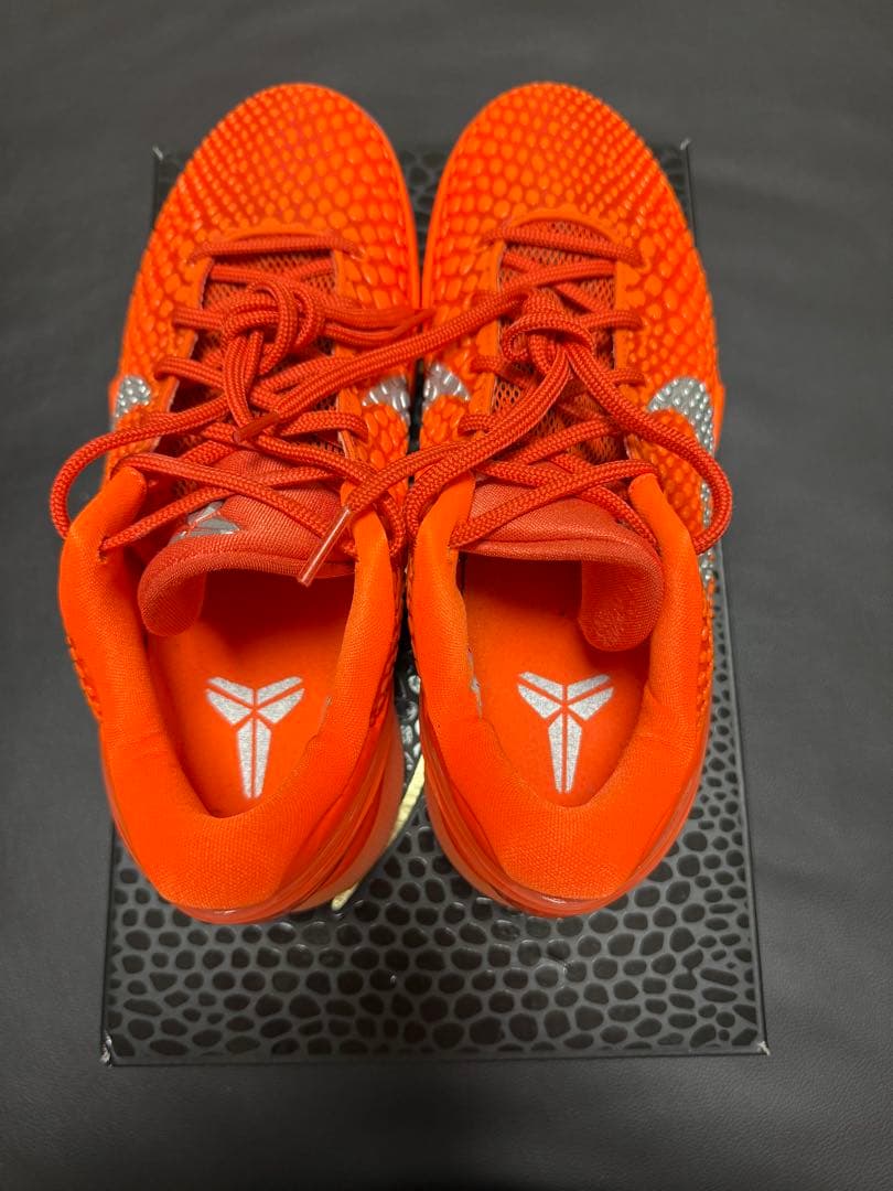 NIKE Kobe6 Protro Total Orange 25cmバッシュ