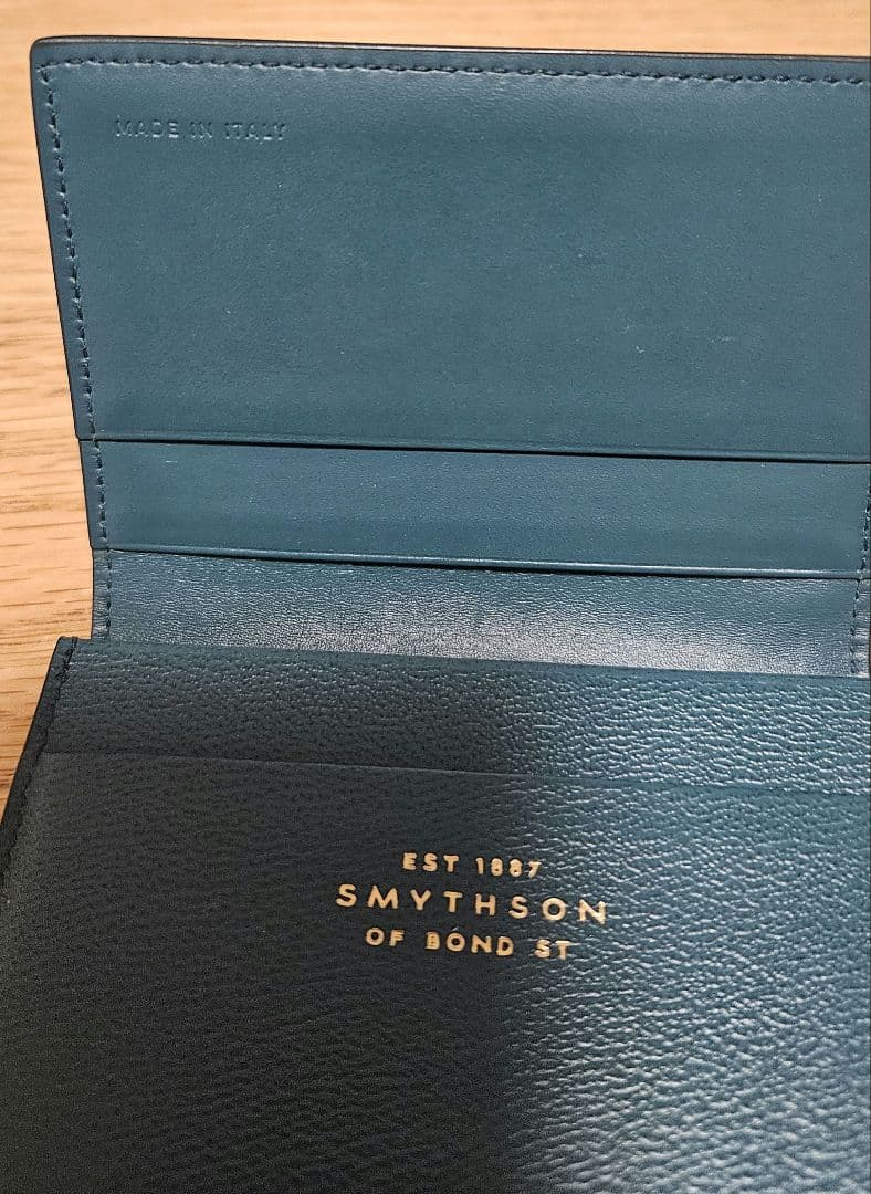 【美品】SMYTHSON（スマイソン）名刺入れ