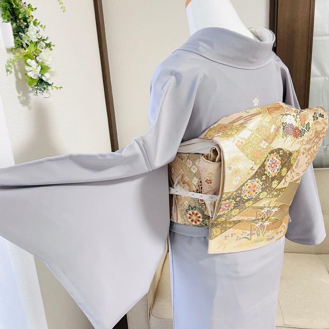 色留袖 親族 結婚式 披露宴 袋帯 フルセット 袷 着物 和装 ウェディング