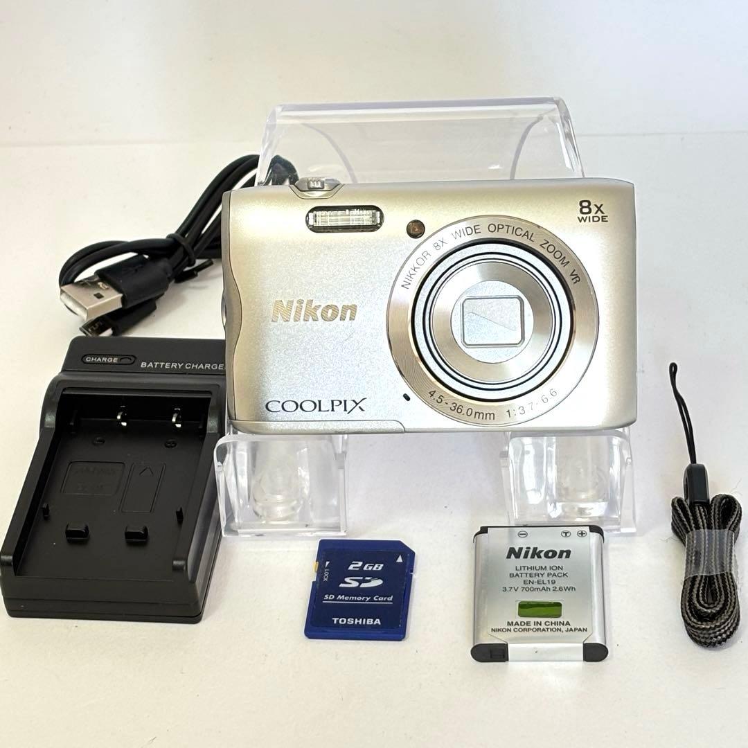 Nikon coolpix A300 ニコン　コンデジ　【SDカード付】